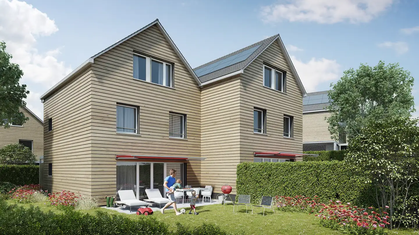 Maison jumelle à vendre - 5702 Niederlenz - Photo 2