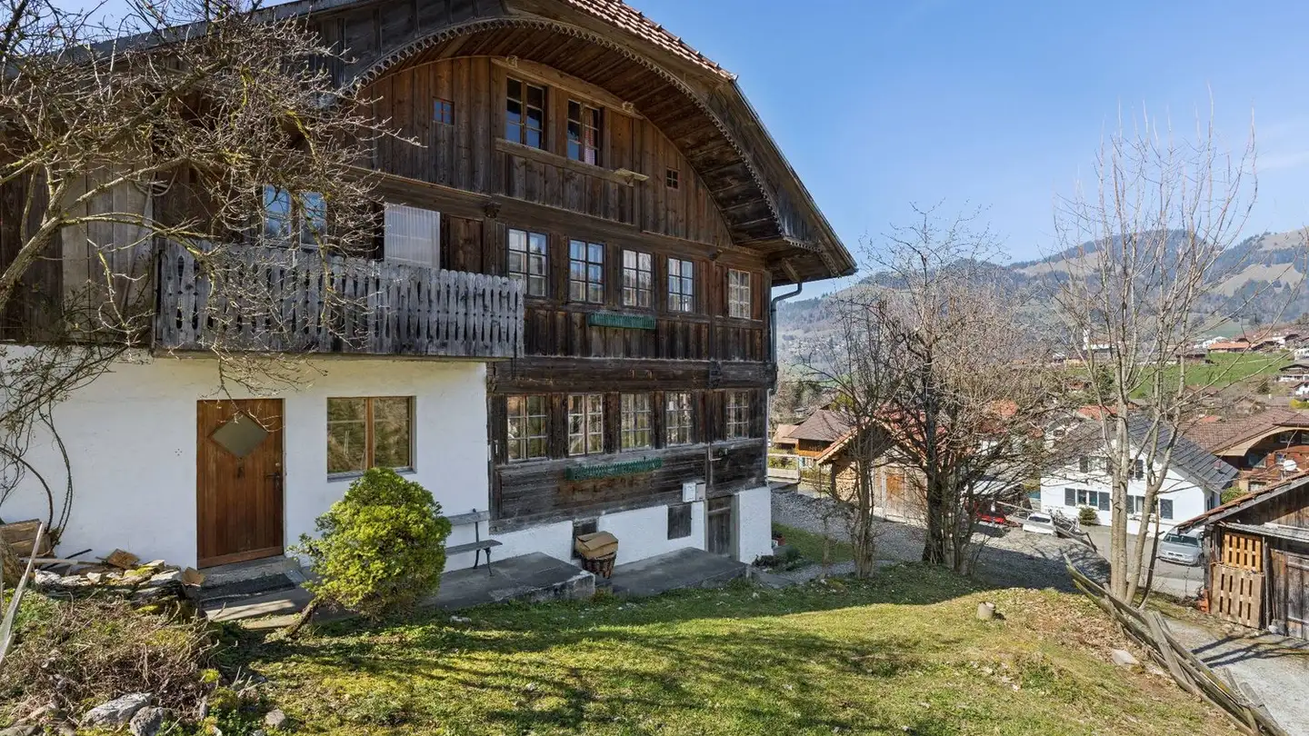 Maison en terrasse à vendre - 1637 Charmey (Gruyère)