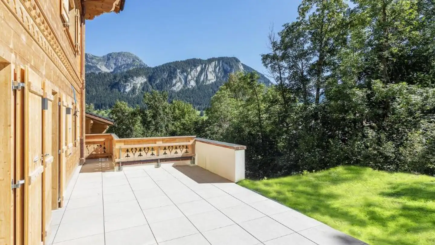 Duplex for rent - Route du Périsset 24, 1660 Château-d'Oex