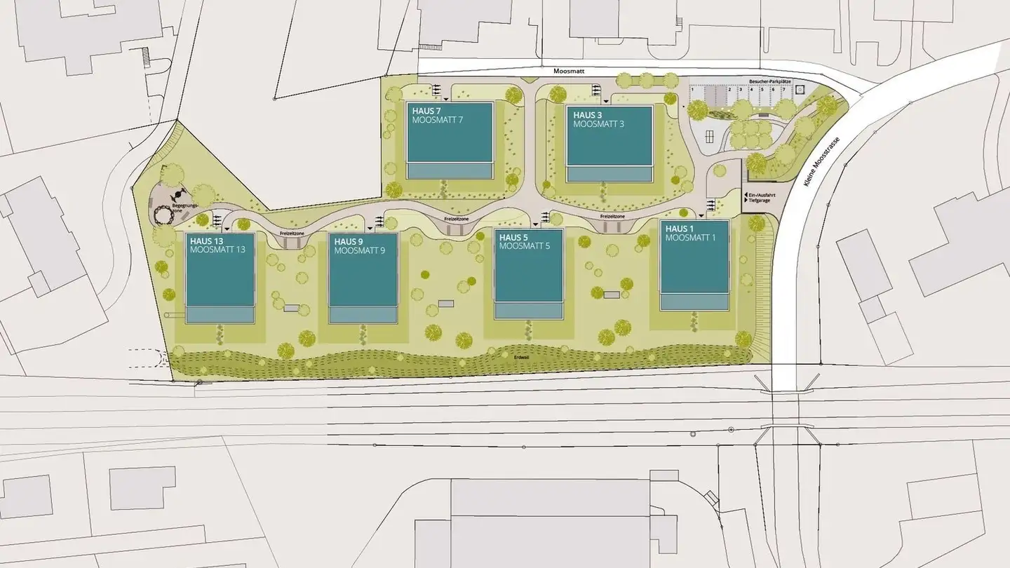 Parcheggio esterno in affitto - Moosmatt 5, 6243 Egolzwil - Photo 4