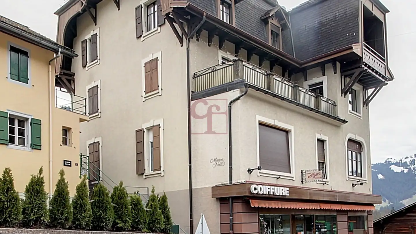 Mixed-use building for sale - 1660 Château-d'Oex