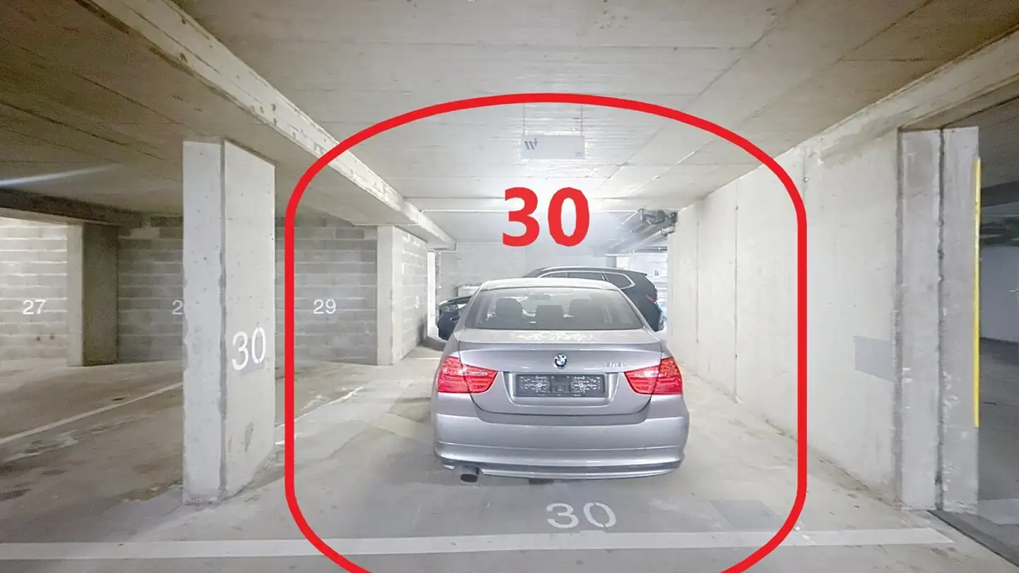 Überdachter Parkplatz mieten - Avenue Beauregard 10, 1700 Fribourg