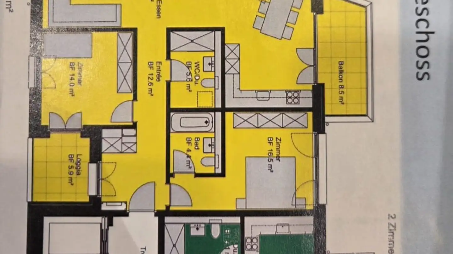 Wohnung mieten - Wülflingerstrasse 2, 8400 Winterthur - Foto 3