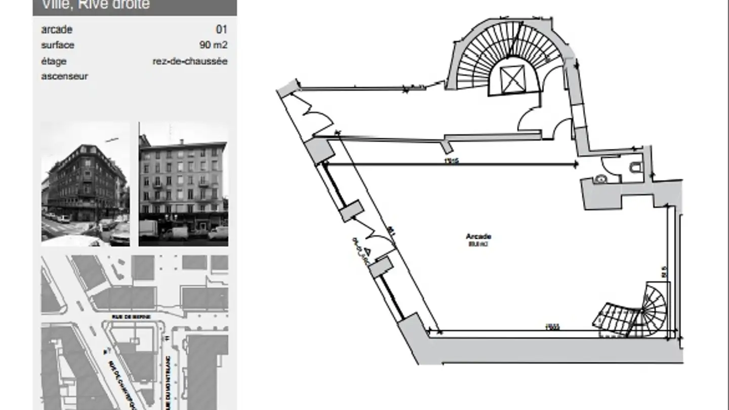 Shop for rent - Rue De Chantepoulet 4, 1201 Genève