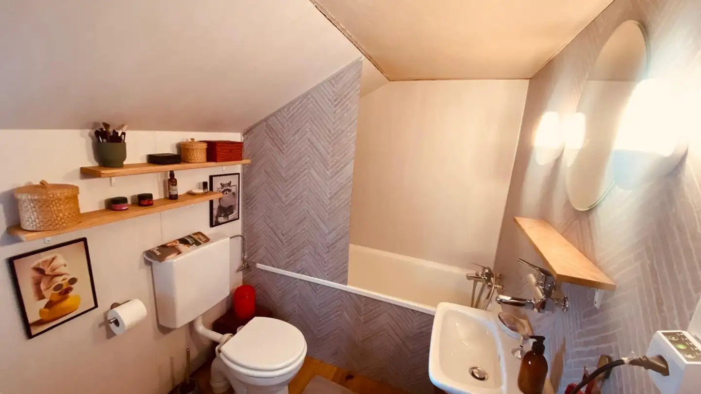 Stanza singola in affitto - Bachstrasse 7, 9037 Speicherschwendi - Photo 2