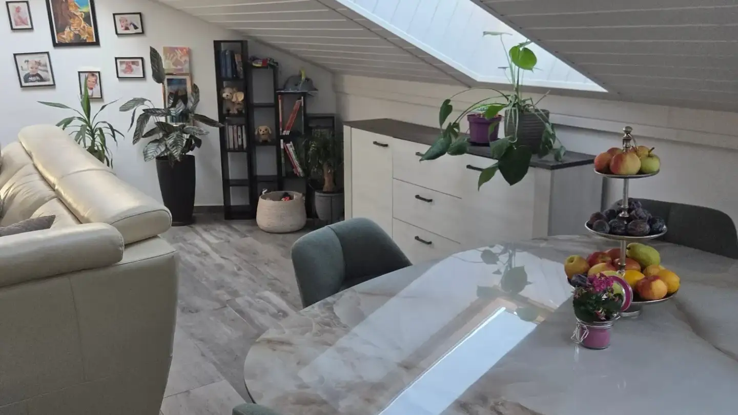 Attic flat for rent - Route De Courtion 4, 1721 Misery - Photo 2