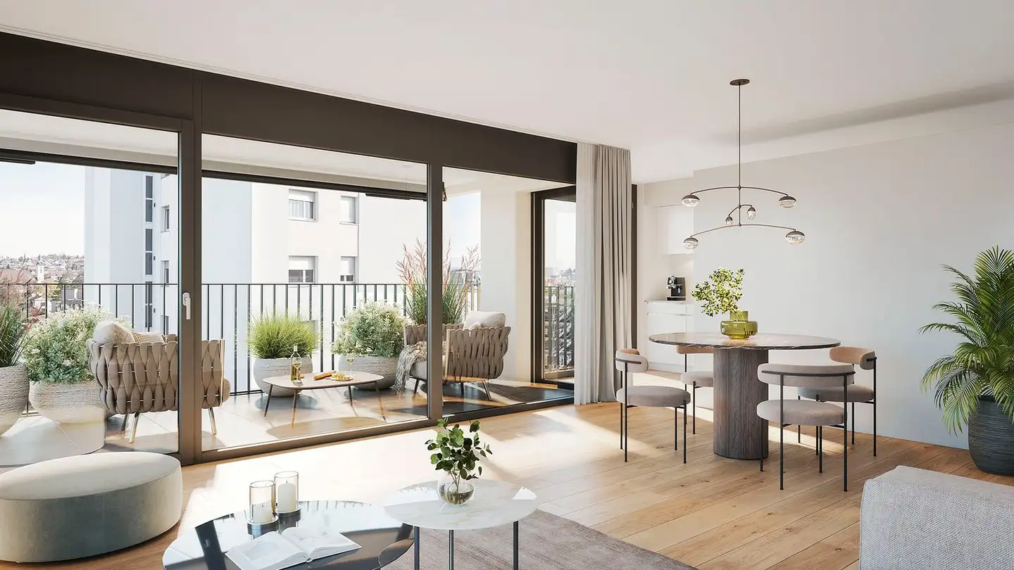 Penthouse for rent - Alte Bahnhofstrasse 3, 5610 Wohlen AG - Photo 2