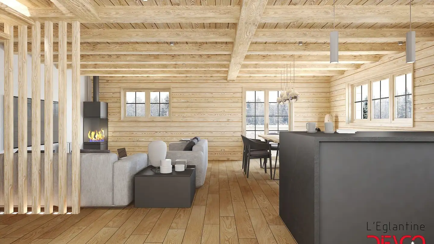 Duplex à vendre - Chemin Du Creux, 1865 Les Diablerets - Photo 4