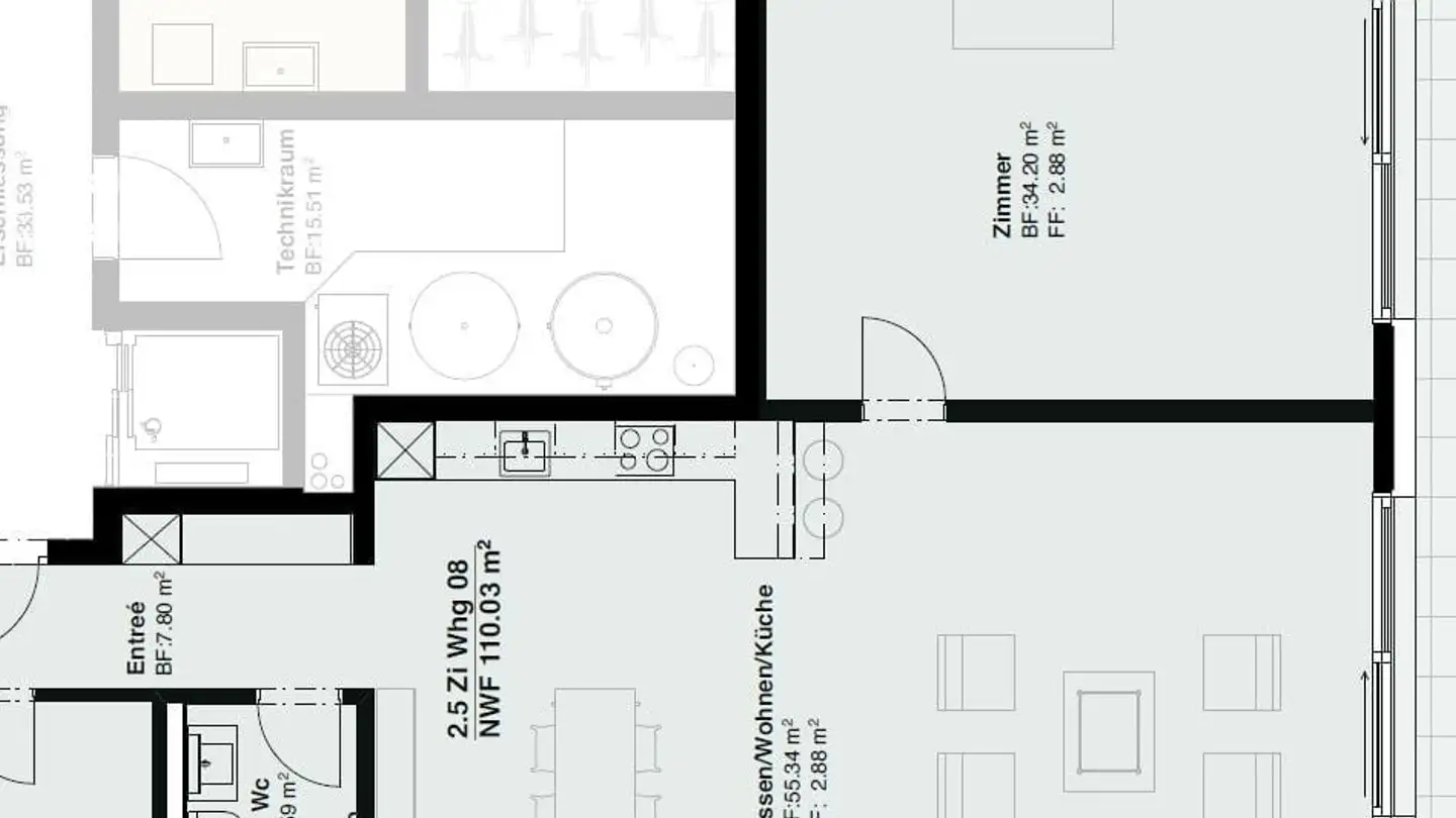 Wohnung mieten - Gerlisbergstrasse 5, 8303 Bassersdorf - Foto 4