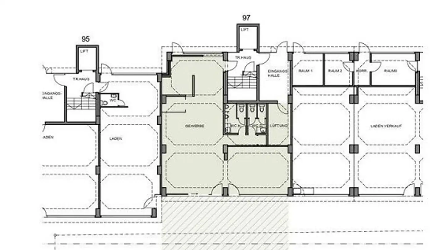 Spazio ufficio in affitto - Zentralstrasse 97, 5430 Wettingen - Foto 2