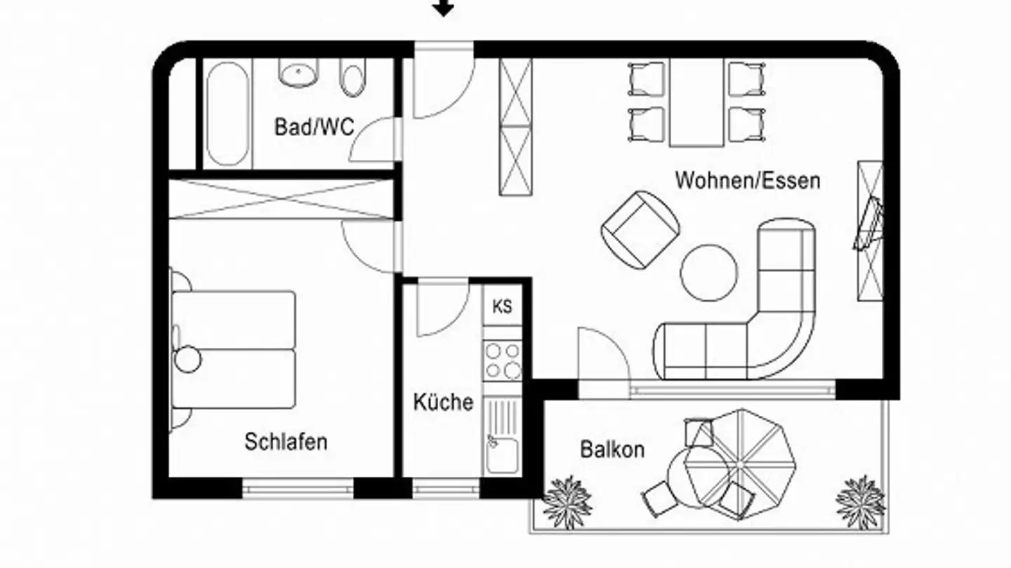 Appartamento in affitto - Sonnenstrasse 6, 8589 Sitterdorf - Photo 2