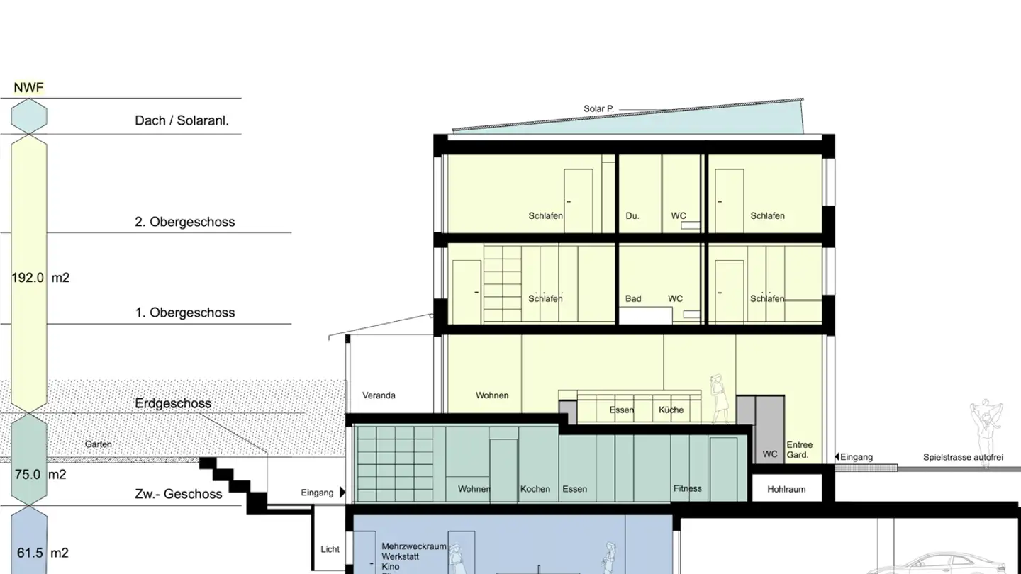 Single house for rent - Alemannengasse 77, 4058 Basel