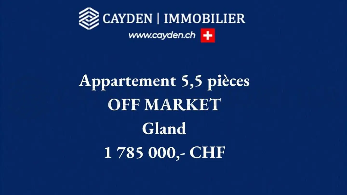 Appartement à vendre - 1196 Gland