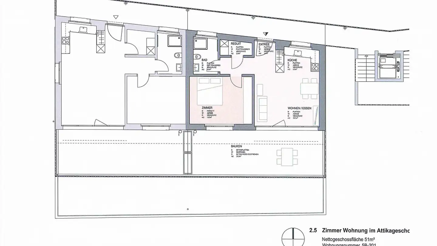 Appartement à louer - Steinbruchstrasse 5b, 5200 Brugg AG - Photo 2
