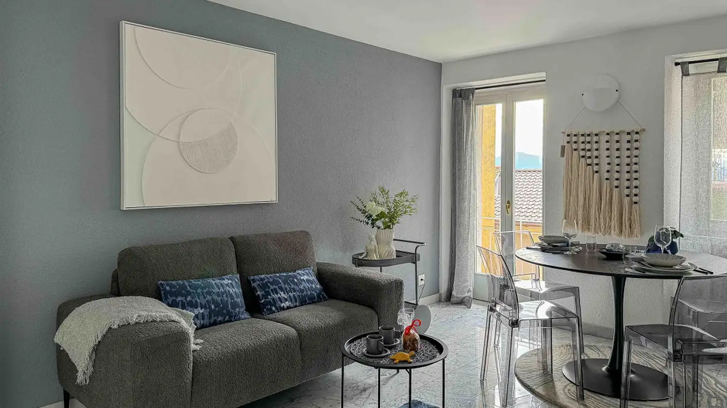 Appartement meublé à louer - Via Sorgente 6, 6974 Aldesago - Photo 3