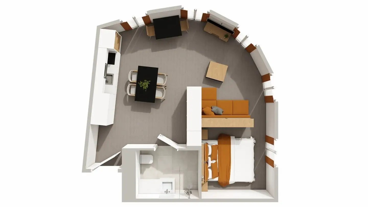 Wohnung mieten - Lorzenparkstrasse 15b, 6330 Cham