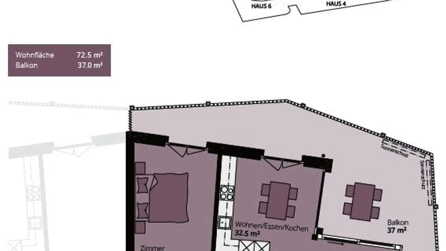 Wohnung mieten - Jungfraustrasse 6, 4665 Oftringen - Foto 3