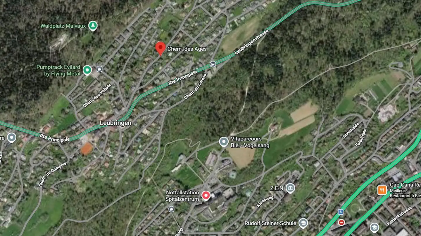 Constructible plot for sale - Chemin Des Ages, 2533 Evilard