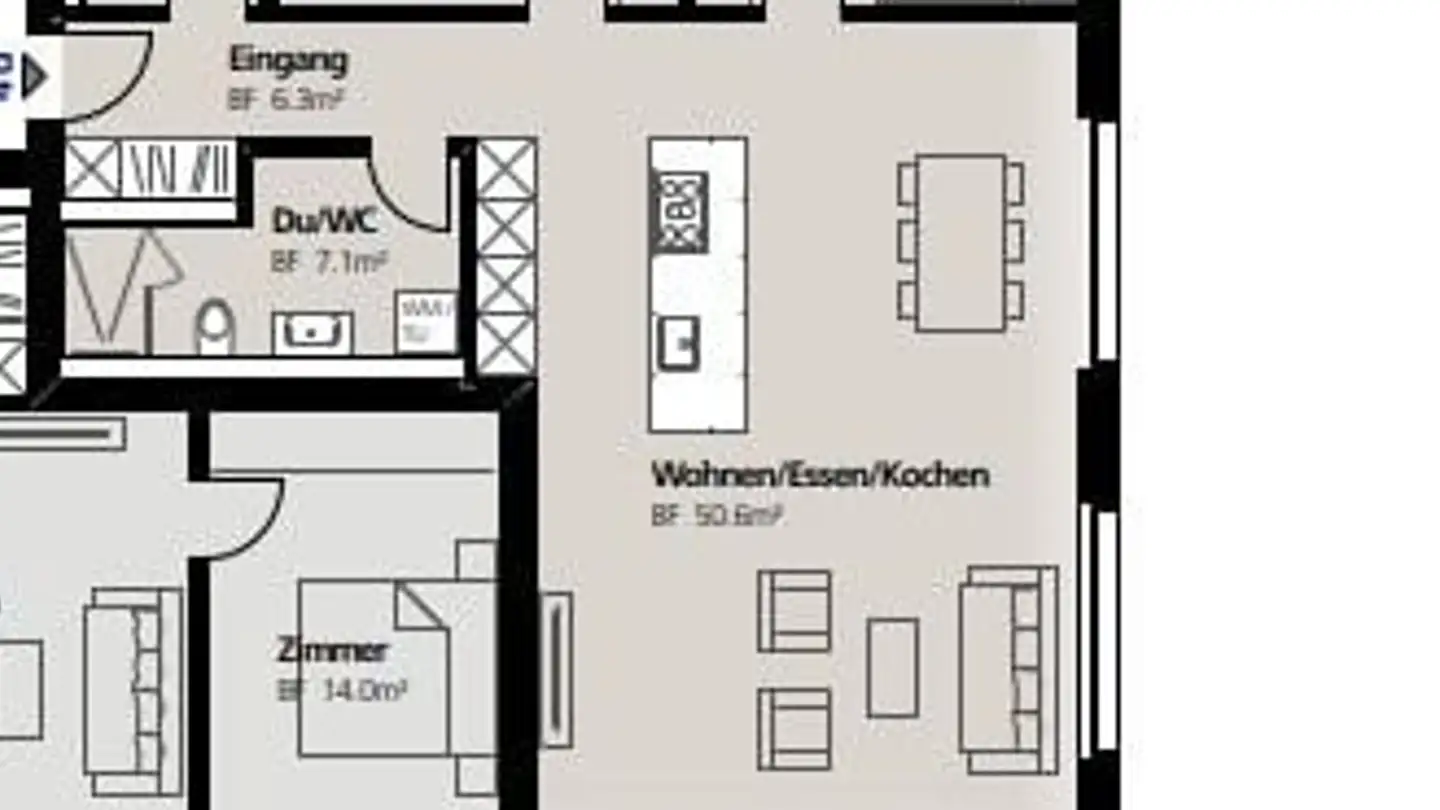 Appartamento in affitto - Schwandstrasse 19d, 3634 Thierachern - Photo 4