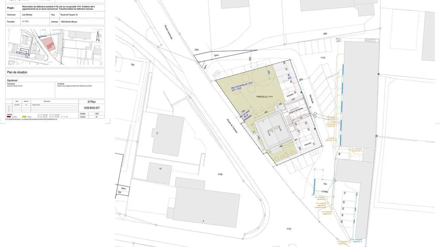 Terreno edificabile in vendita - Route De Frasses 16, 1483 Montet (Broye) - Photo 3