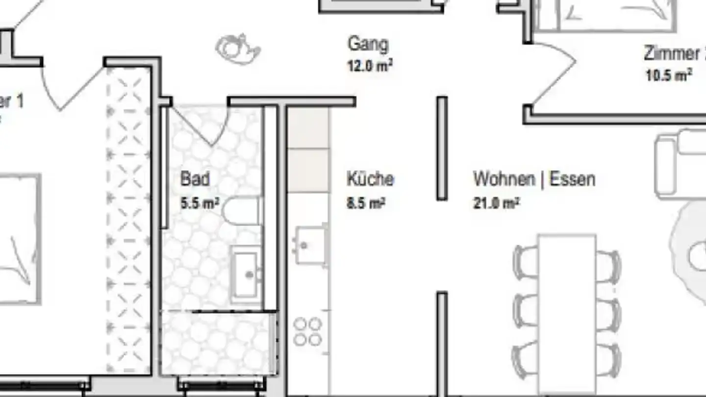 Apartment for rent - Lindenfeldstrasse 31, 6274 Eschenbach LU - Photo 4