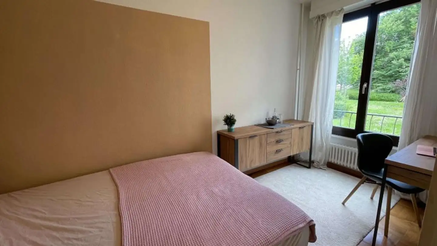 Single room for rent - Chemin de l'Esplanade, 1214 Vernier - Photo 4