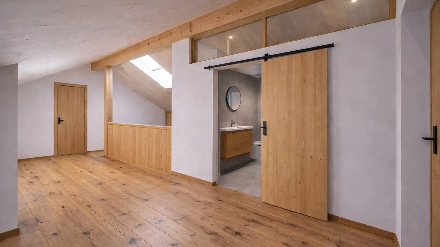 Attic flat for rent - Rue Du Collège 11, 1853 Yvorne - Photo 2