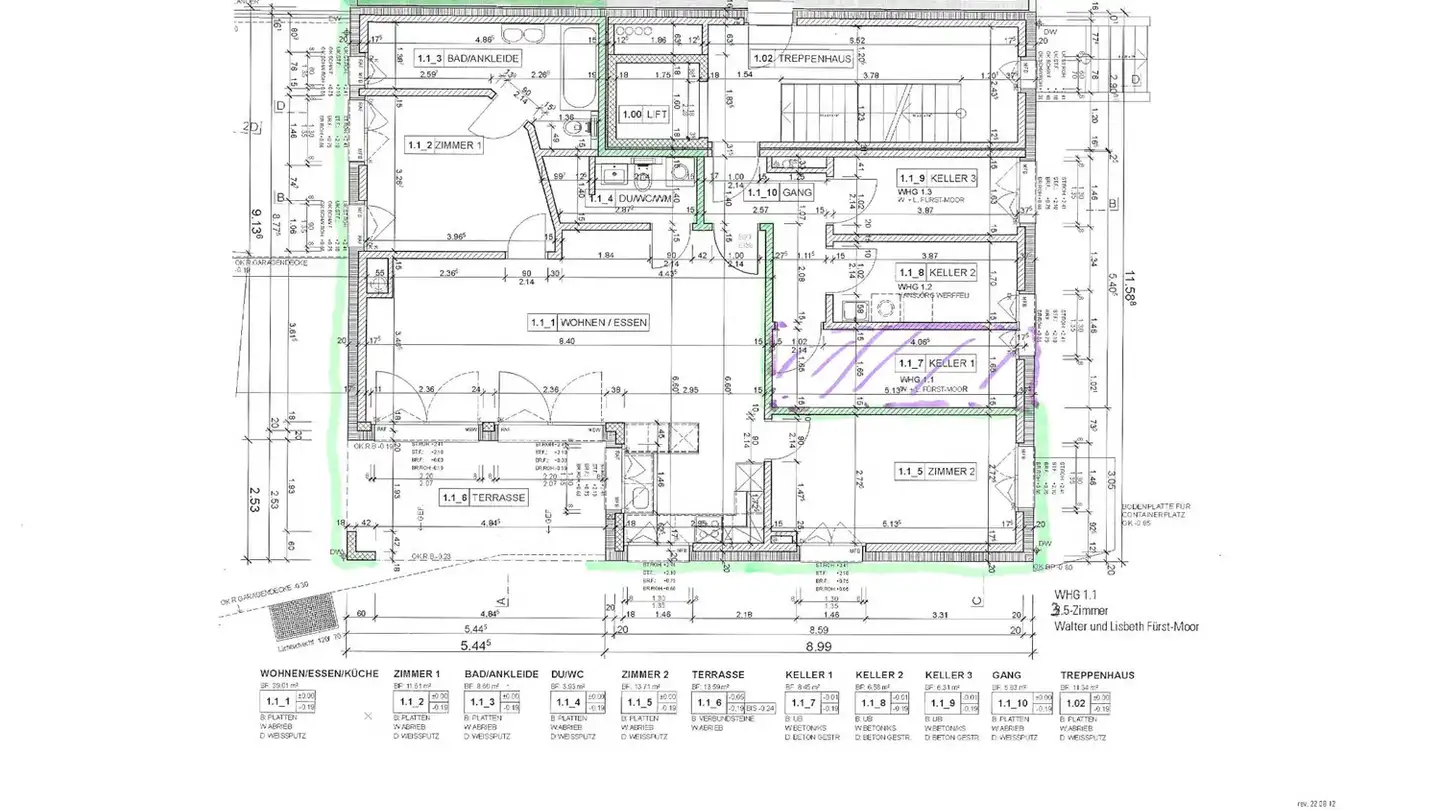 Wohnung mieten - Binzikerstrasse 56, 8627 Grüningen