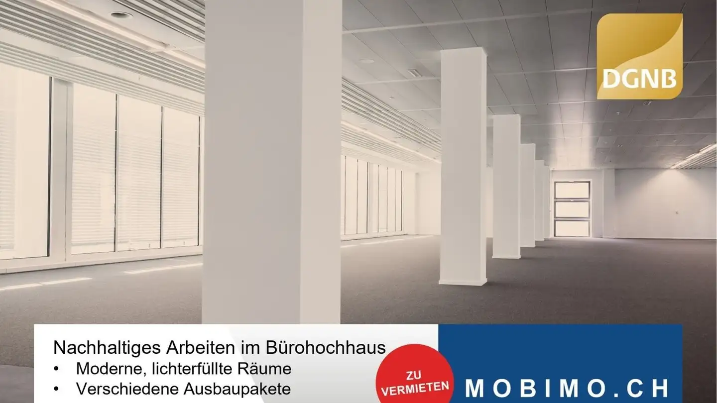 Bürofläche mieten - Hardturmstrasse 3, 8005 Zürich