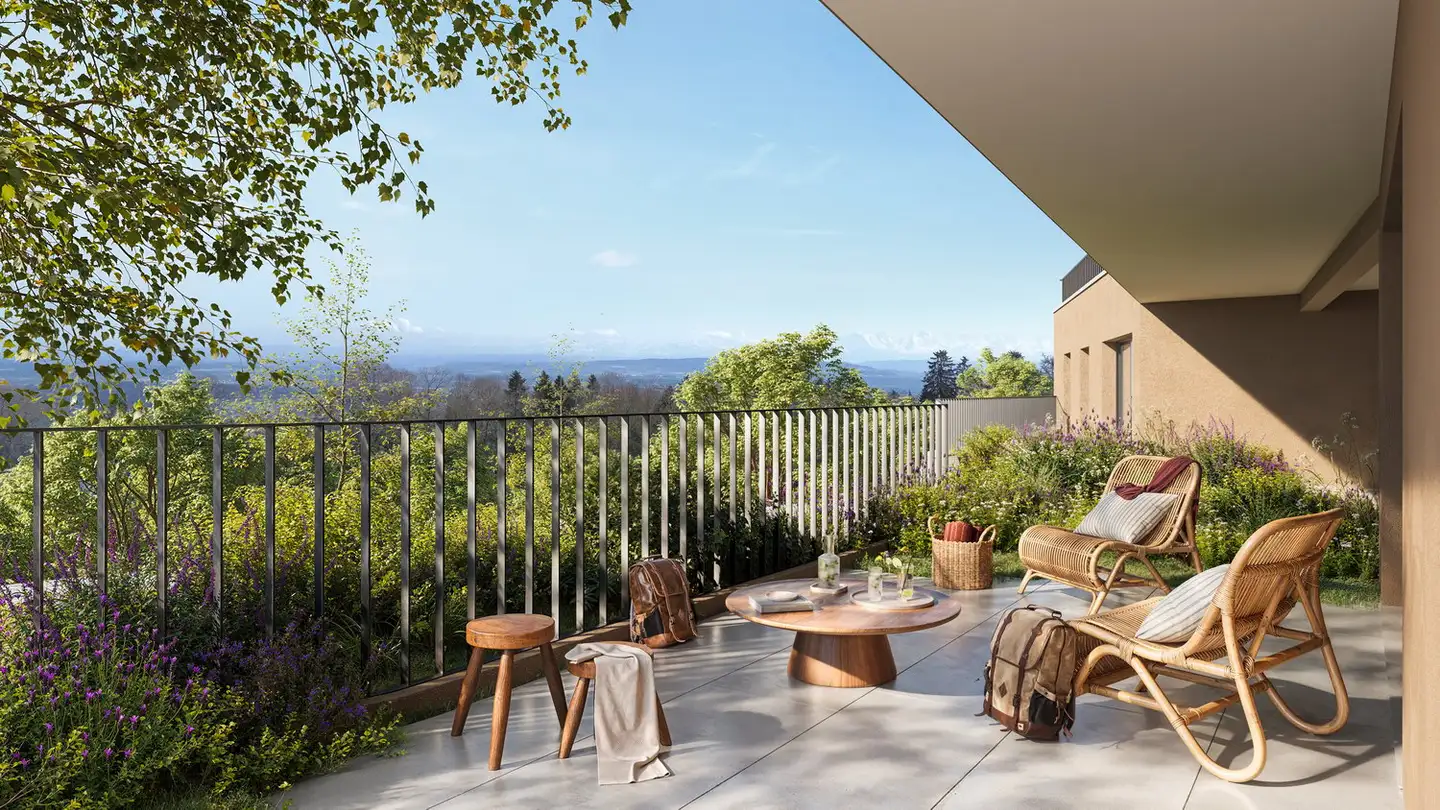 Stepped apartment for sale - Les Epinettes 2, 2515 Prêles