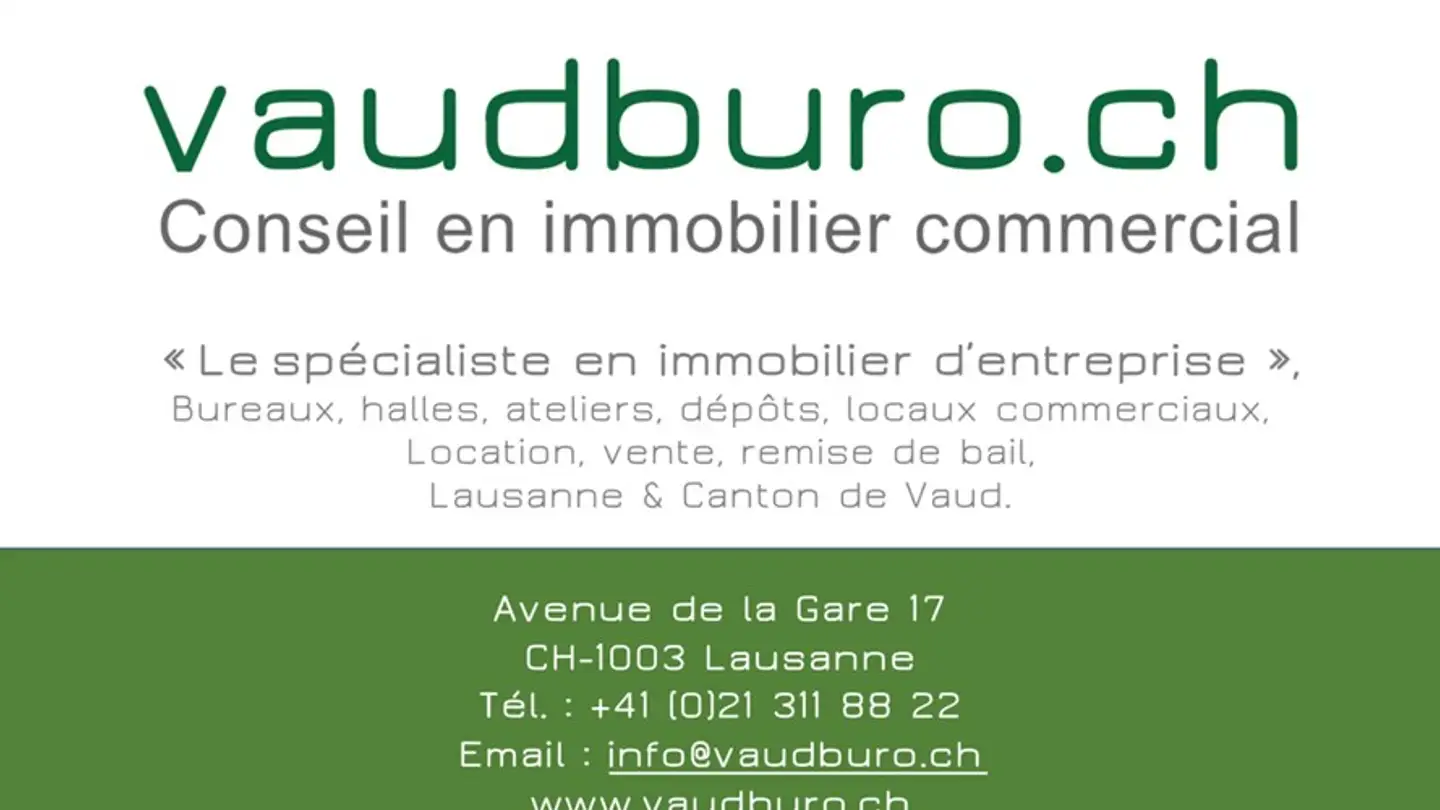 Shop for rent - Avenue De Montchoisi, 1006 Lausanne