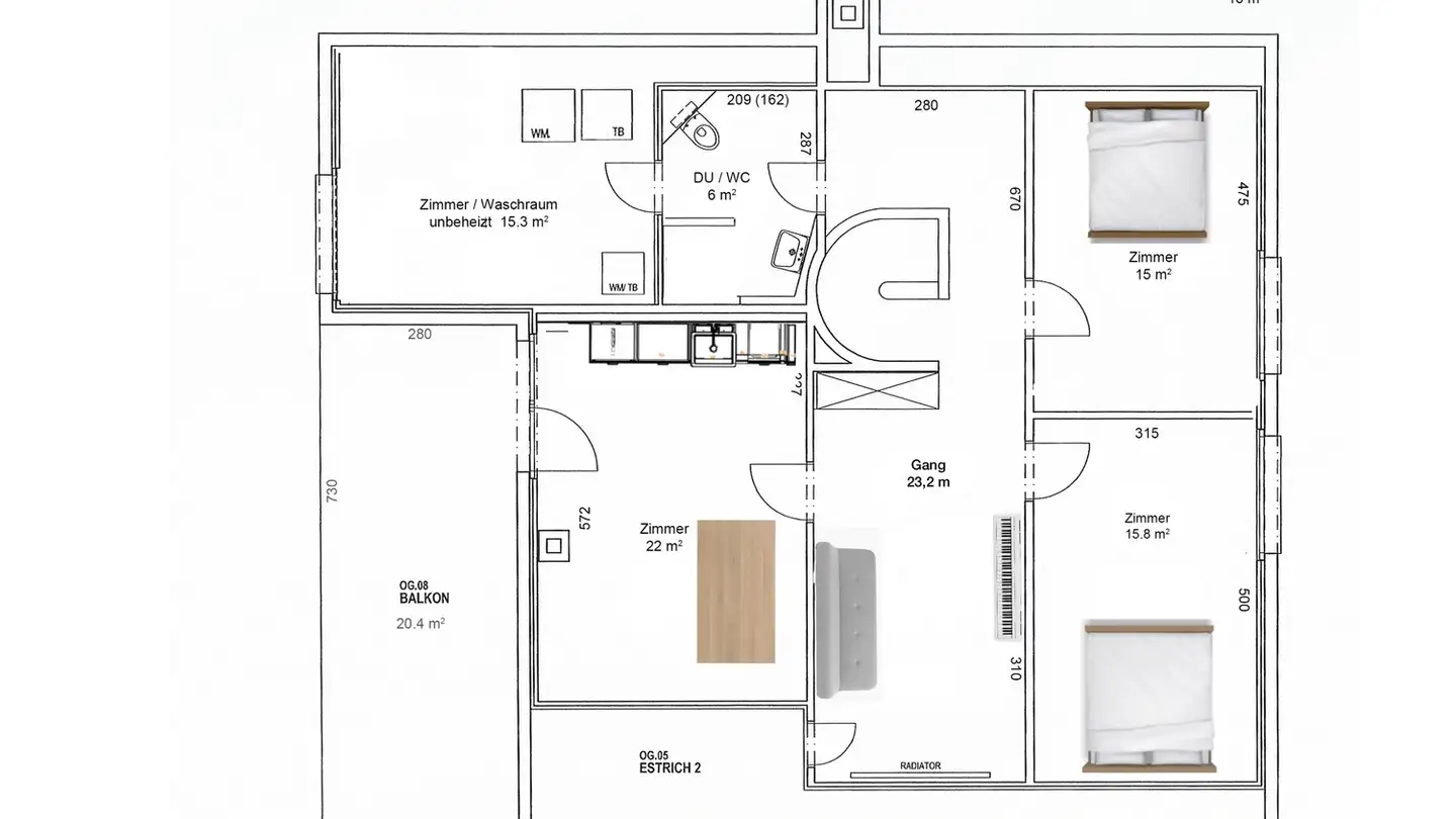 Appartamento in affitto - Ringstrasse 2, 9325 Roggwil TG - Foto 4
