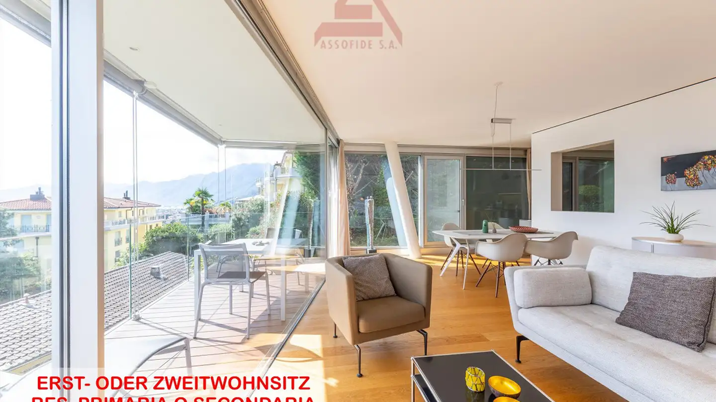 Stepped apartment for sale - 6600 Locarno