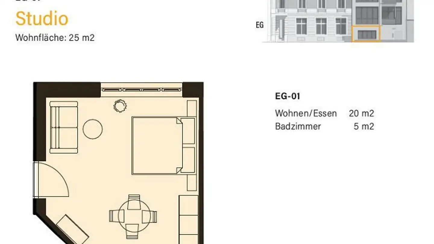 Wohnung mieten - Gärtnerstrasse 35, 4057 Basel - Foto 2