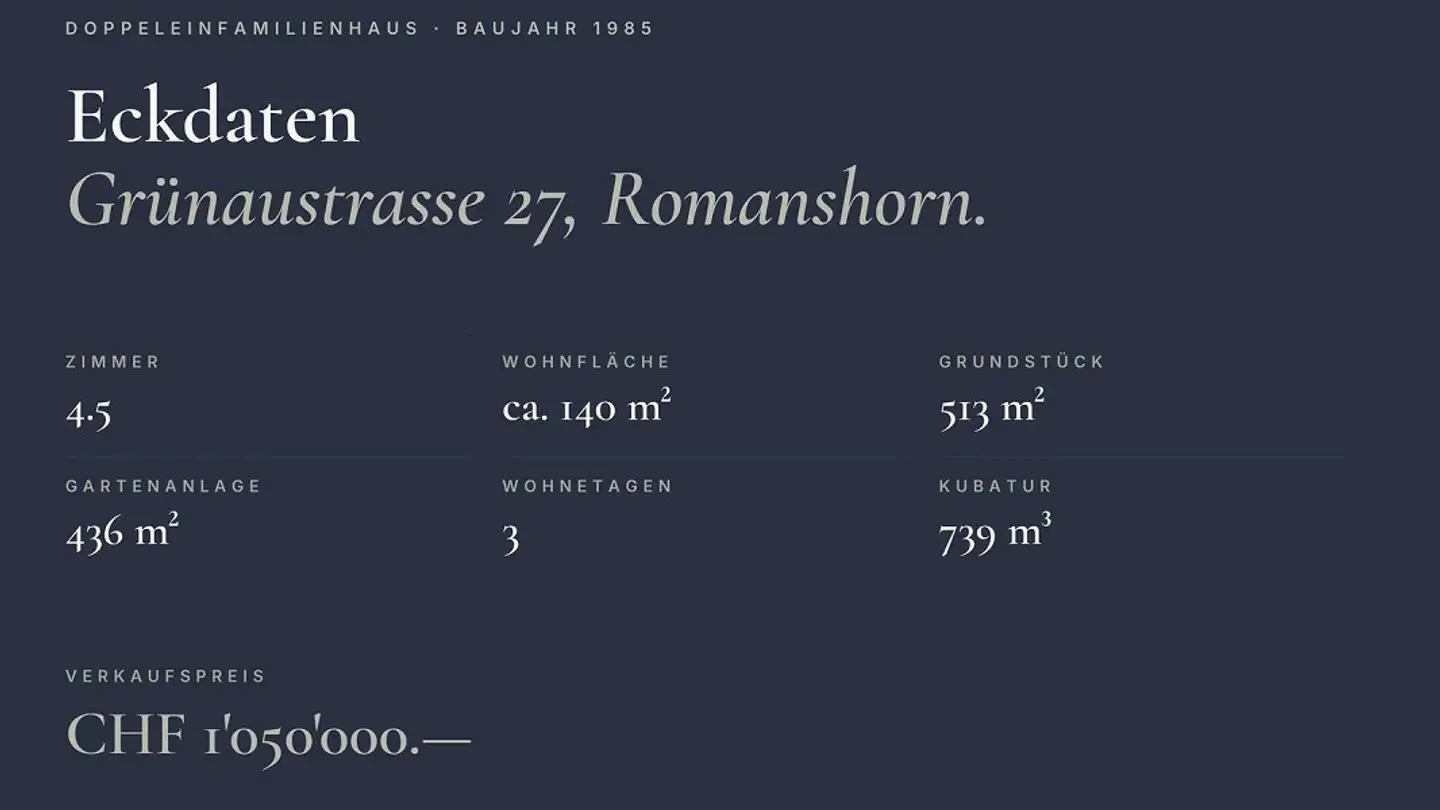 Casa bifamiliare in vendita - Grünaustrasse 27, 8590 Romanshorn - Foto 2