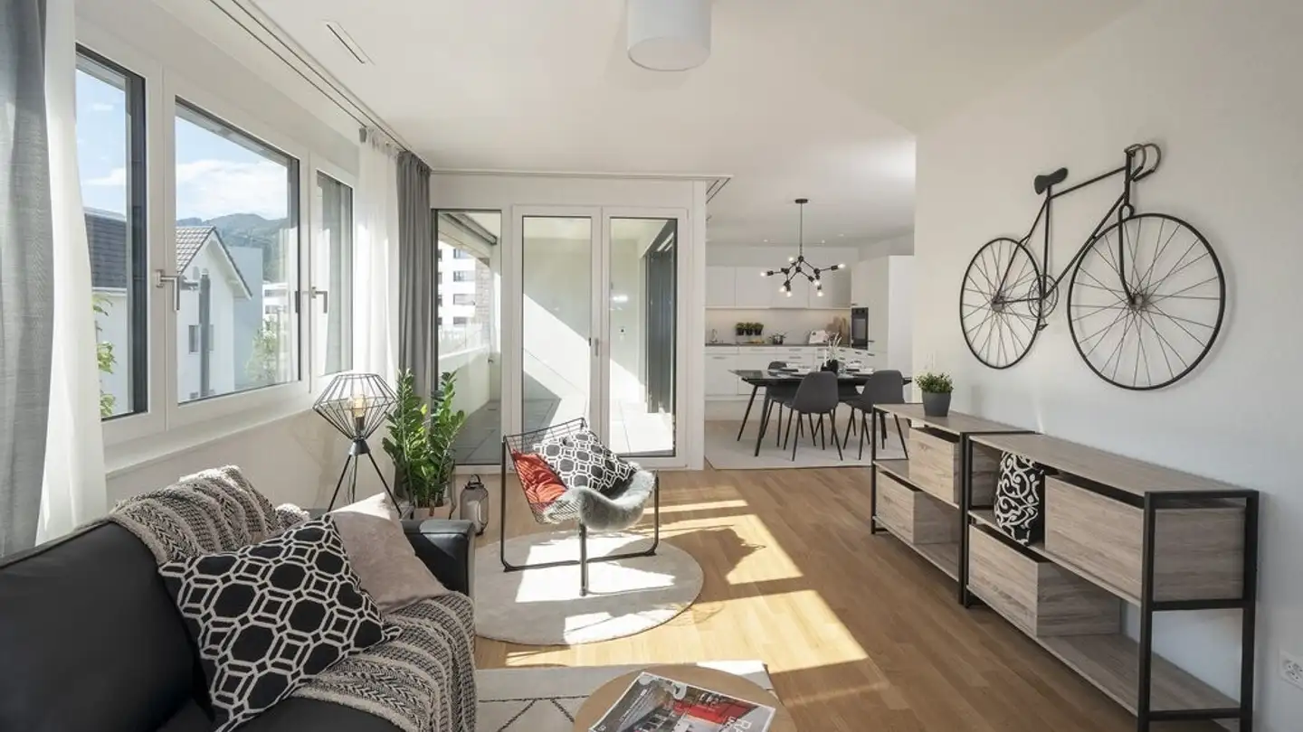 Appartement à louer - Rheinstrasse, 9443 Widnau - Photo 2