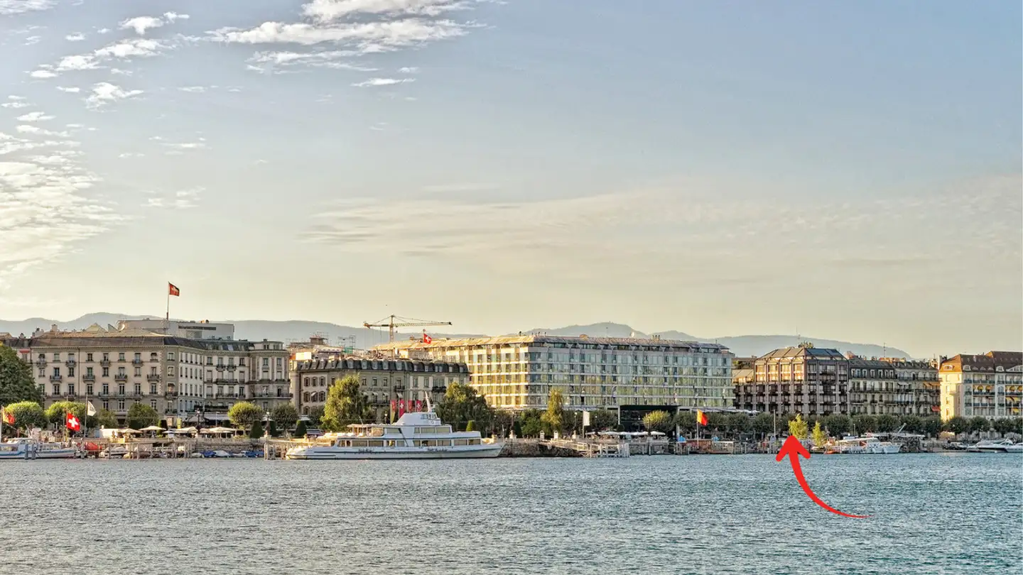 Portico in affitto - Quai Du Mont-Blanc 21, 1201 Genève