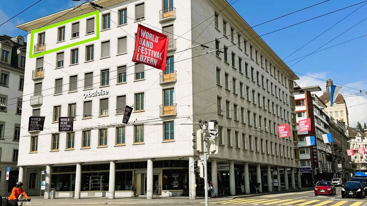 Spazio ufficio in affitto - Alpenstrasse 1, 6004 Luzern