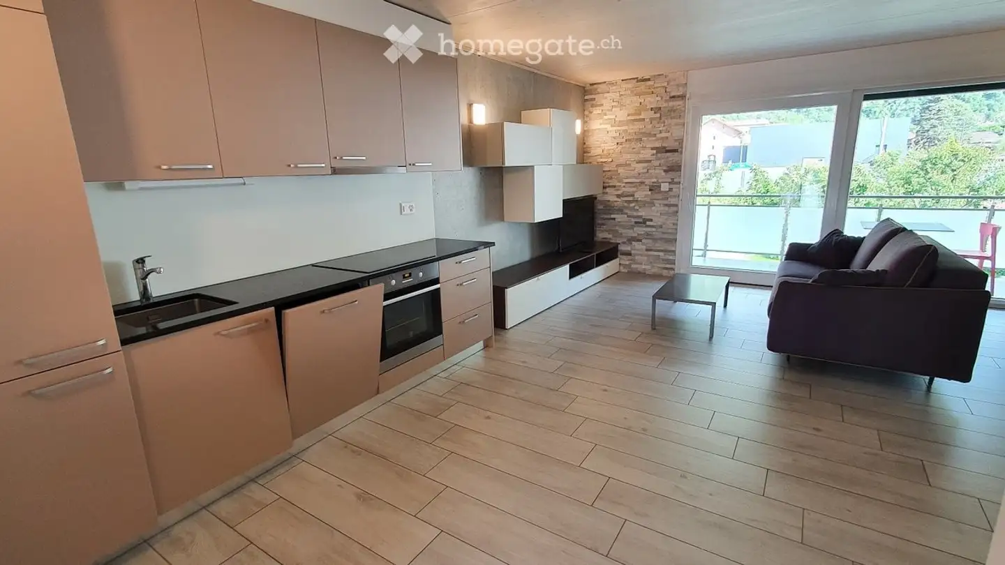 Appartement à louer - Route des Pras-Longs 24B, 1907 Saxon