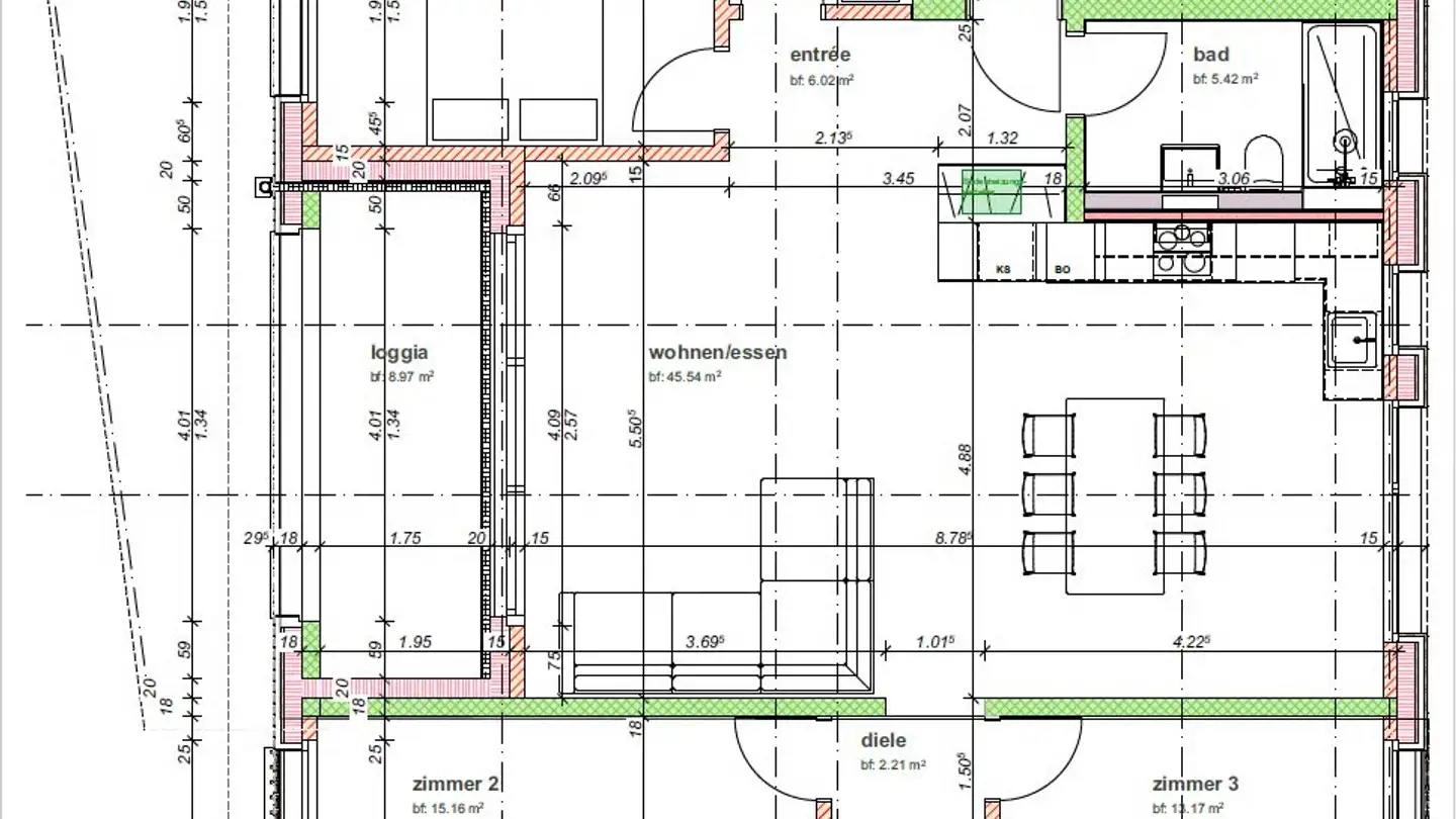 Wohnung mieten - Zürcherstrasse 49, 5630 Muri AG - Foto 4
