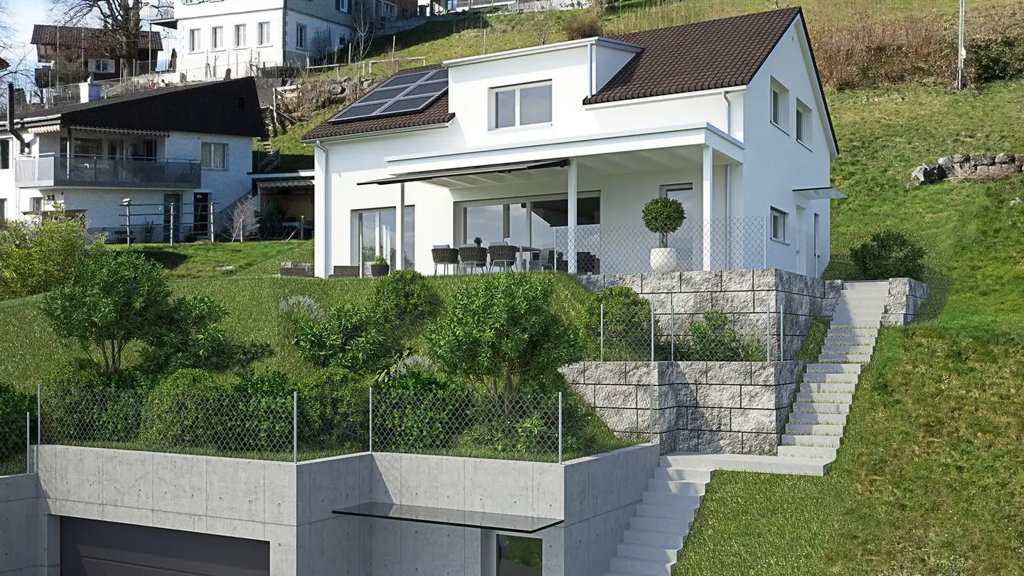 Single house for sale - Unterdorfstrasse 5, 9621 Oberhelfenschwil