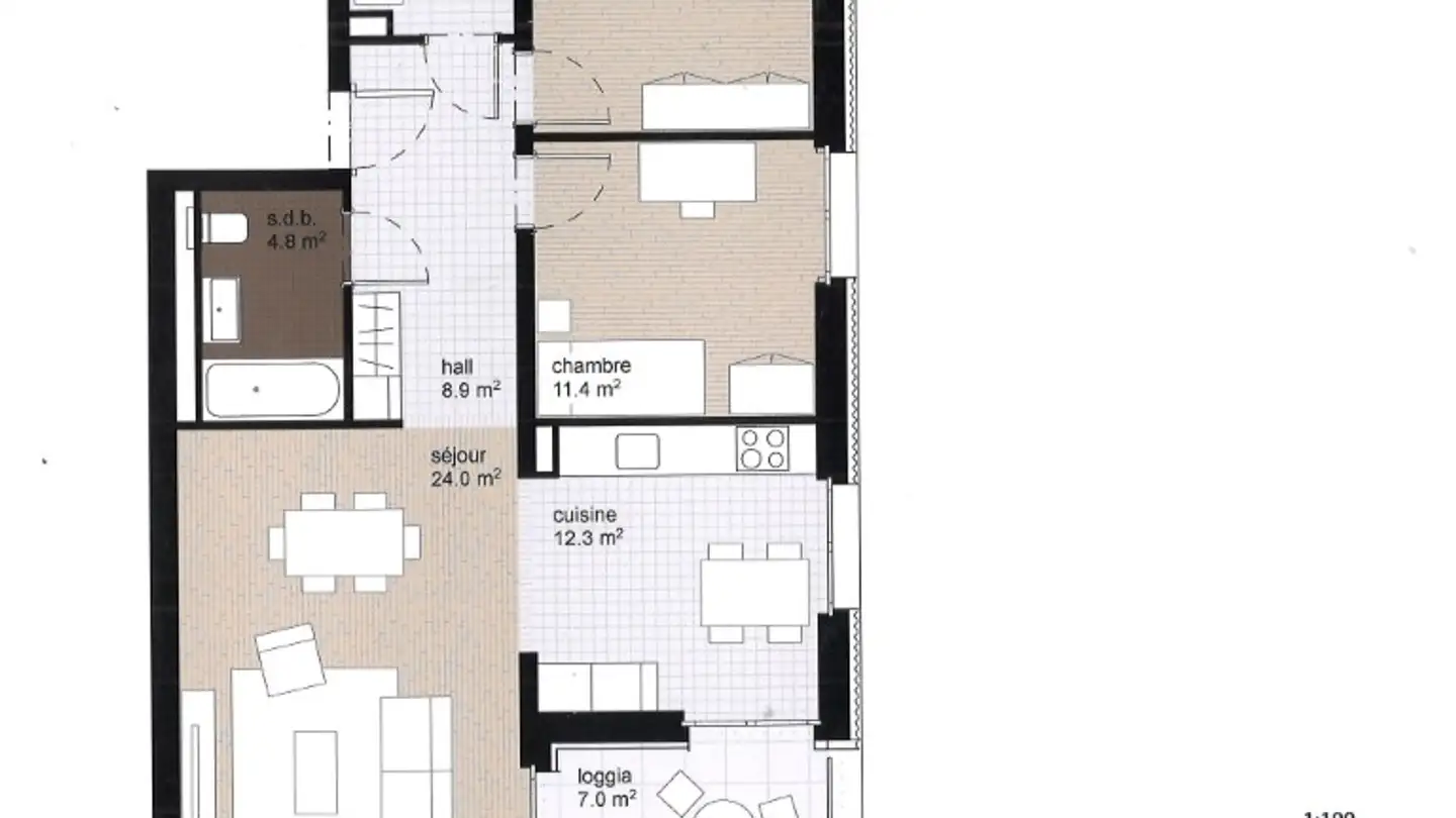 Apartment for rent - Route De La Gare 93, 1470 Estavayer-le-Lac - Photo 2