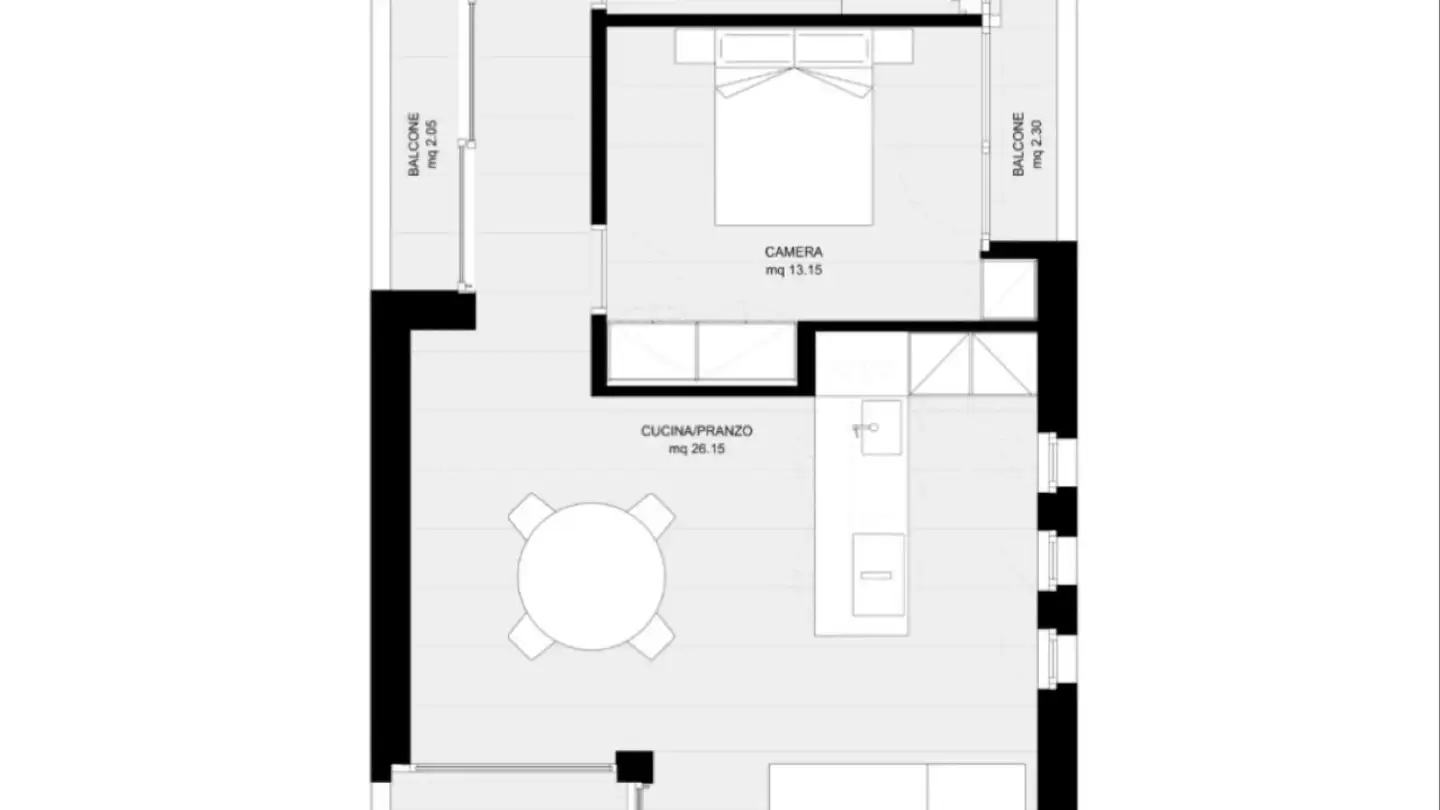 Wohnung mieten - Via Bramantino 16, 6600 Locarno