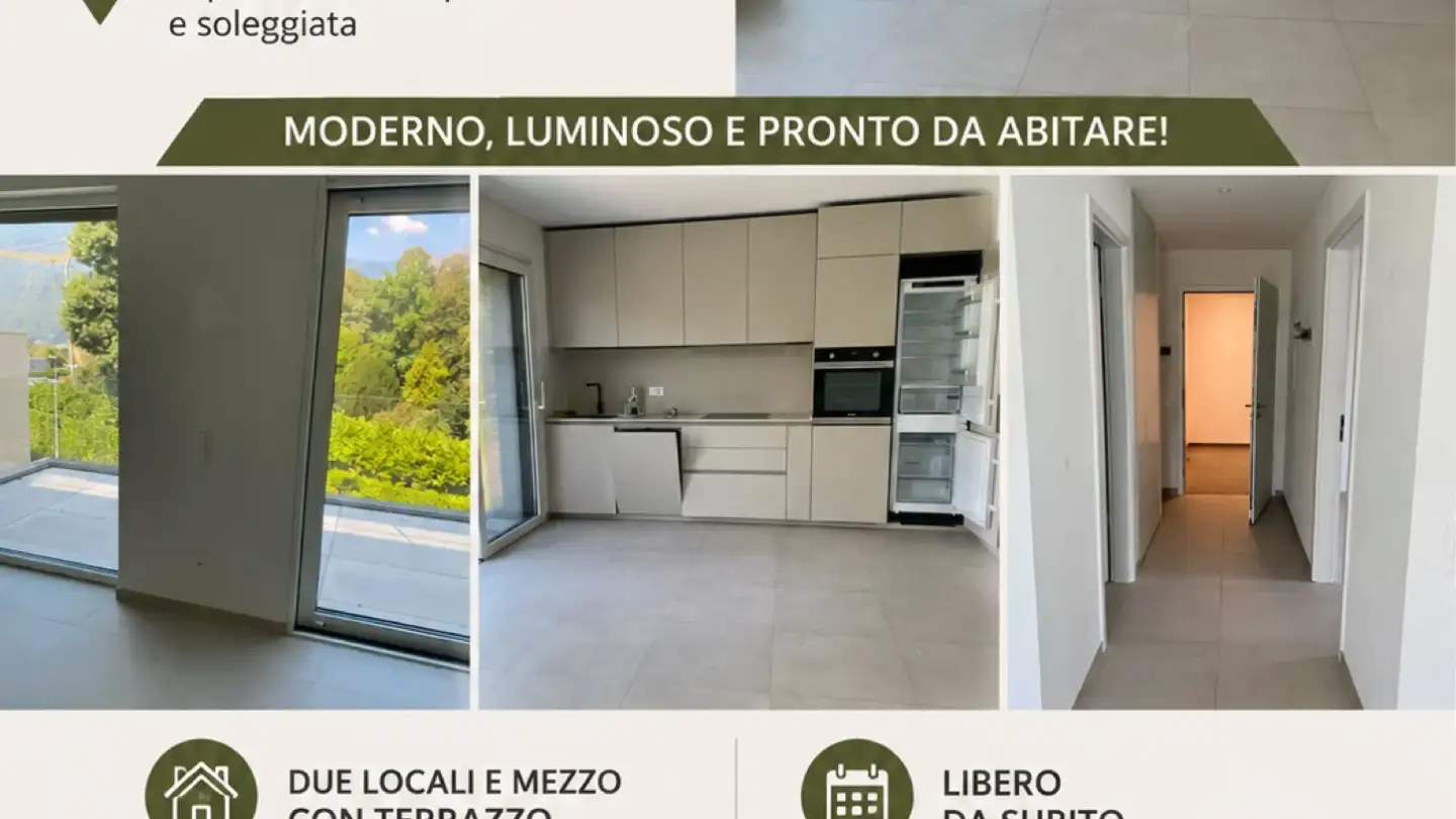 Wohnung mieten - 6946 Ponte Capriasca