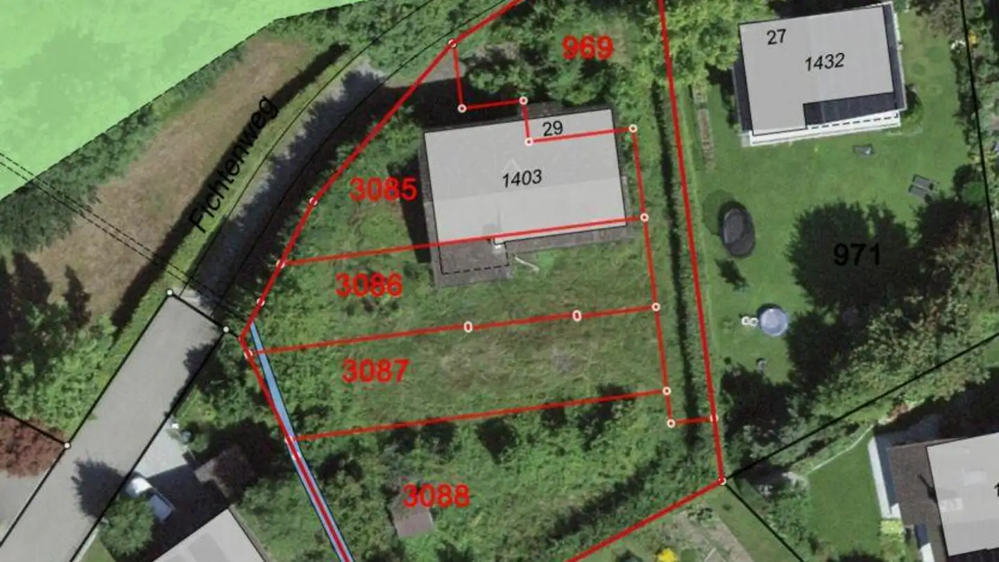 Constructible plot for sale - 9300 Wittenbach