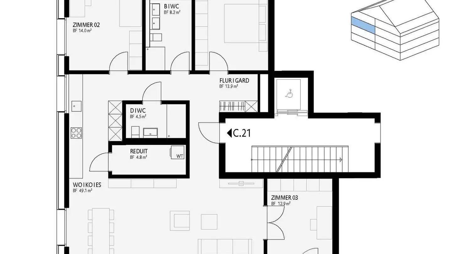 Apartment for sale - 8494 Bauma