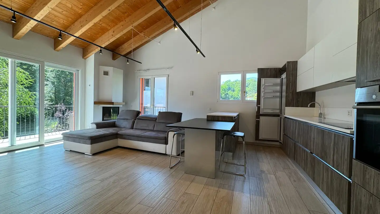 Attico in affitto - Via Cantonale 7, 6986 Miglieglia - Photo 2