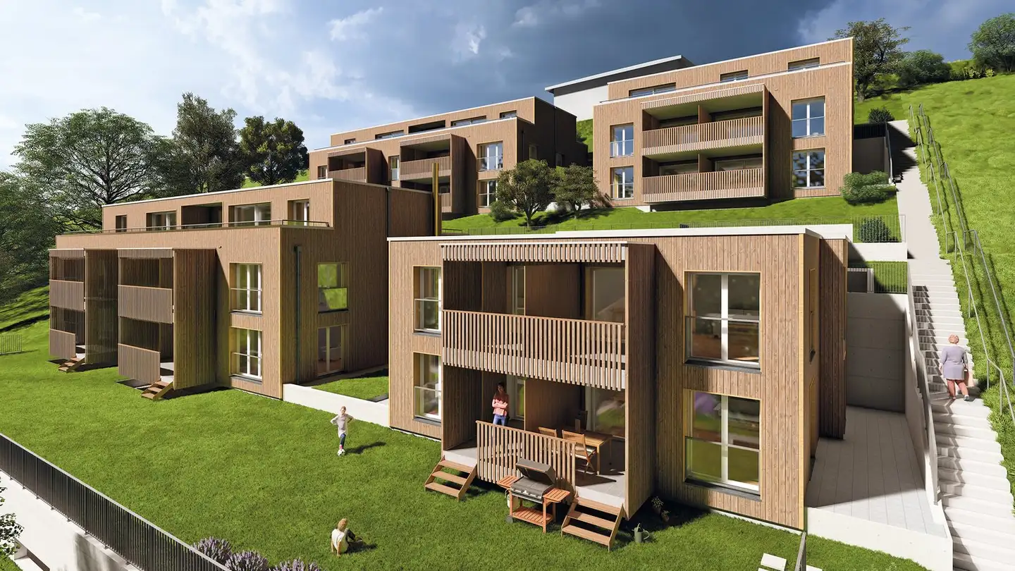 Appartement à louer - Rufelistrasse 31, 3626 Hünibach - Photo 2