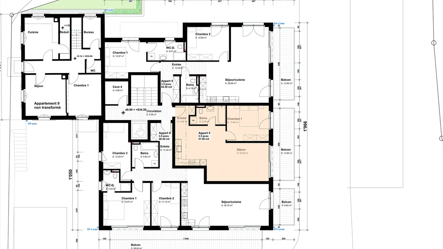 Appartamento in vendita - Chemin De La Poya 6, 1610 Oron-la-Ville - Photo 3
