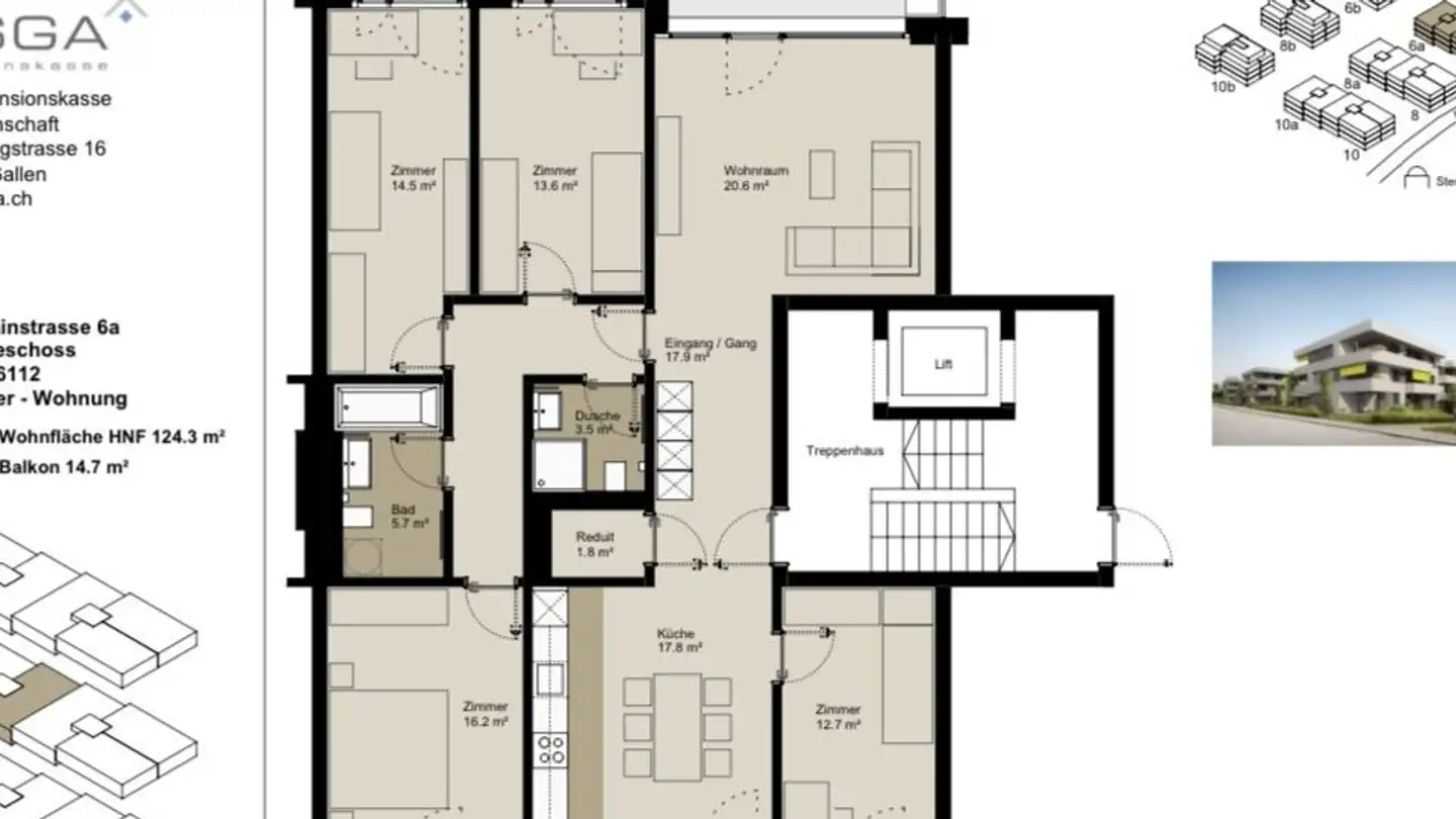 Appartement à louer - Breitenrainstrasse 6a, 8280 Kreuzlingen - Photo 3